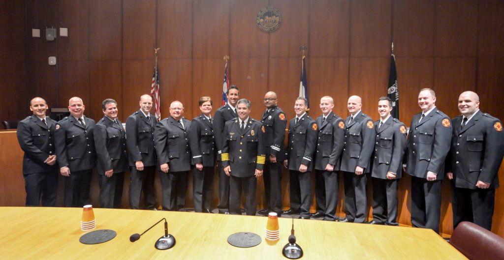 Toledo Fire & Rescue Promotes 14 Toledo Fire & Rescue Making A